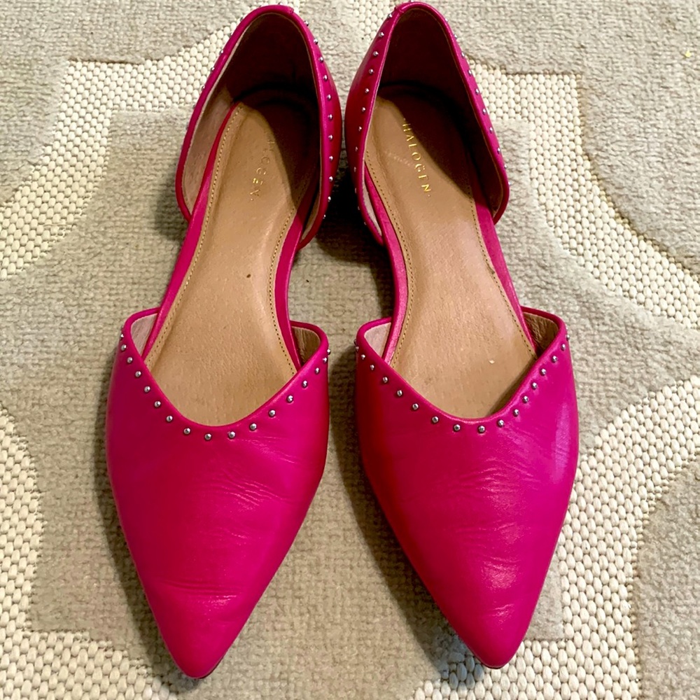 HALOGEN Hot Pink Slip on/Flat